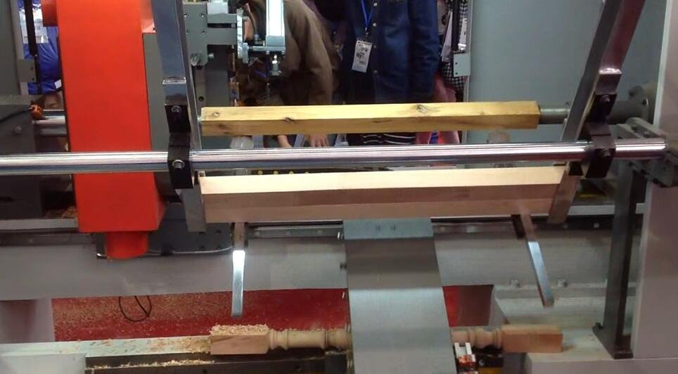Gewinn high-efficiency cnc lathe for wood working-1