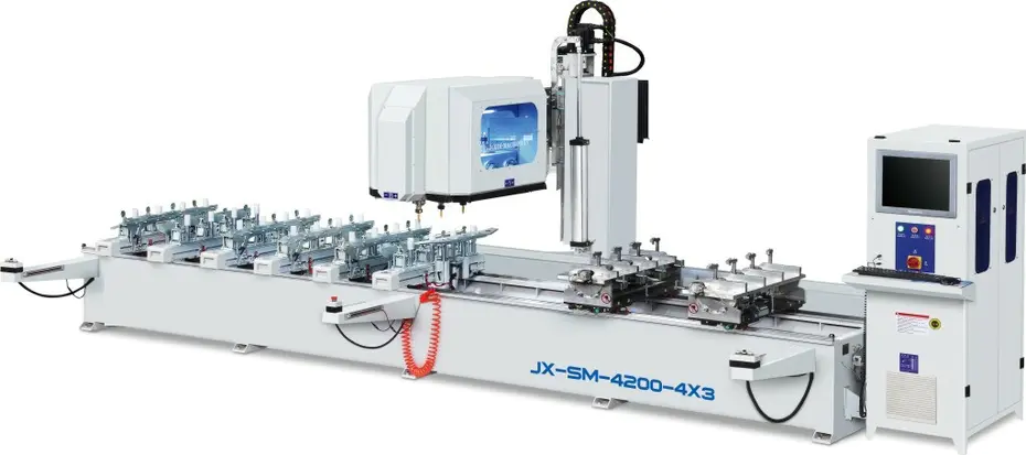 CNC Tenon Machining Center --- JX-SM-4200-4*3