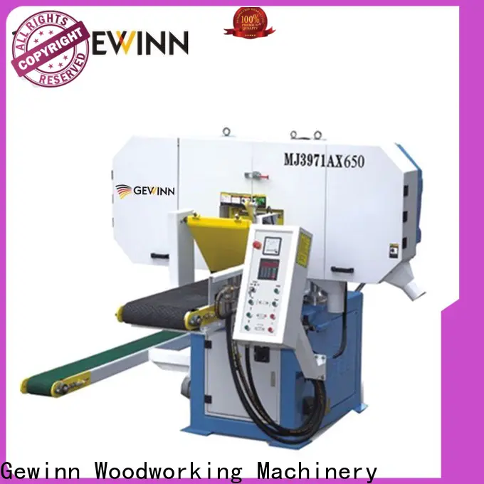 Gewinn double ended horizontal bandsaw for sale customized