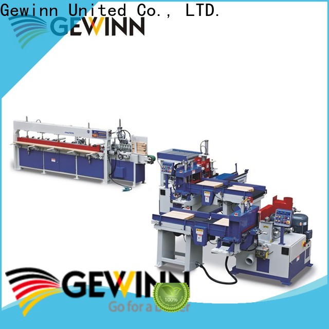 Gewinn motor driven wood finger joint machine fast installtion for carpentry
