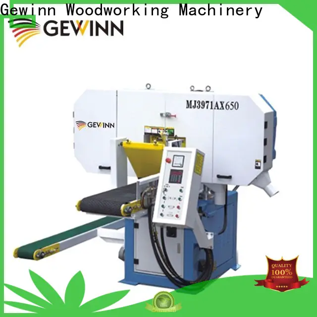 double ended horizontal bandsaw customized for woodworking